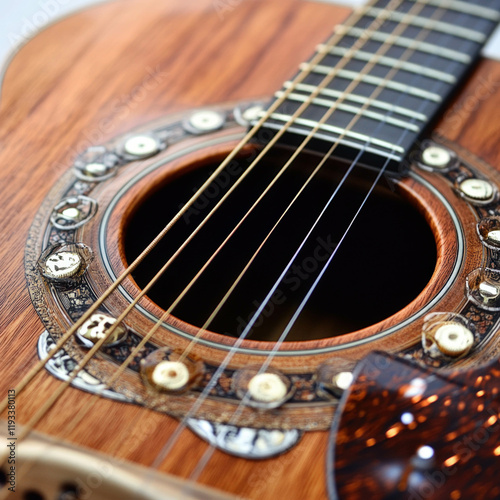 Guitar Strings Isolated