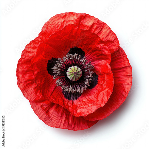 Poppy Flower Isolated