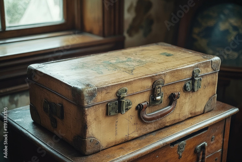 Vintage Travel Suitcase