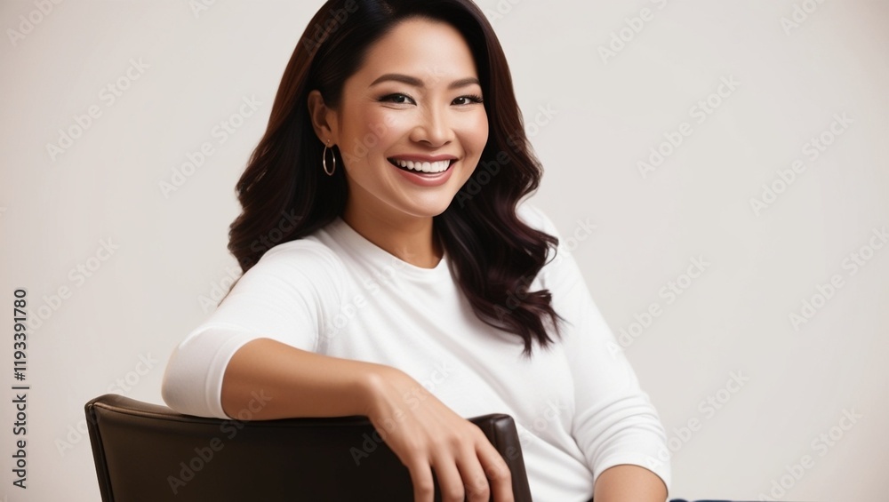 Confident professional businesswoman smiling brightly while standing in a modern office and success in the corporate world. Confident professional businesswoman smiling brightly while standing in a modern office and success in the corporate world.
