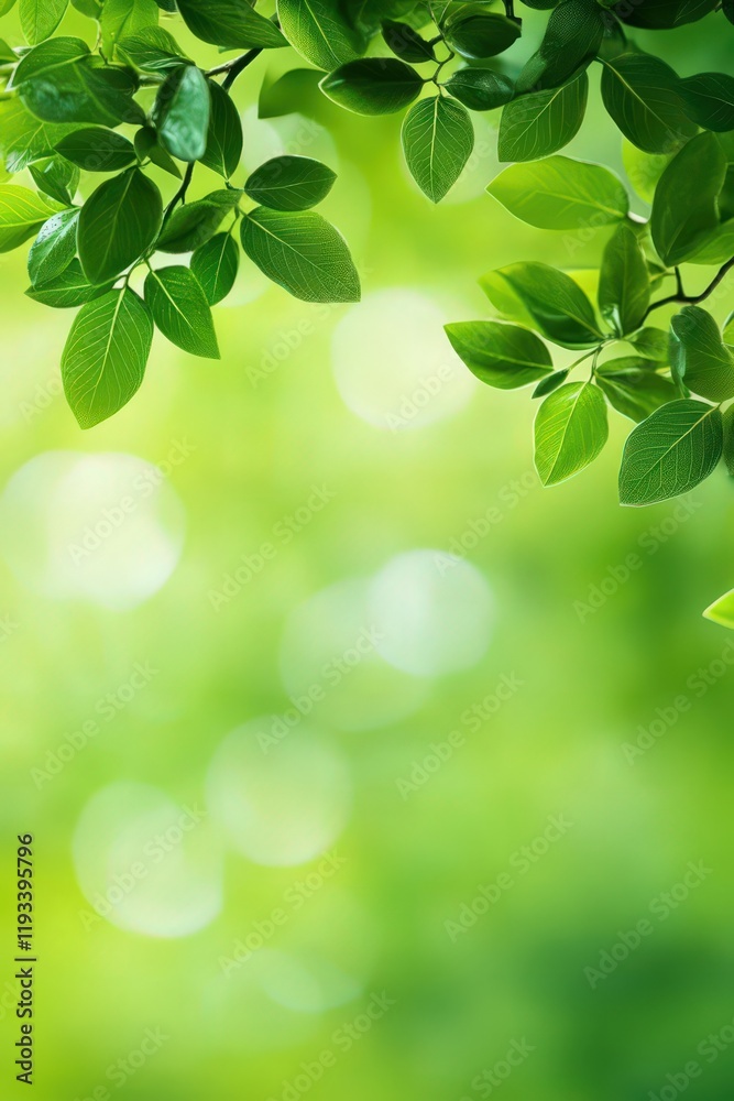 A green background with bokeh effect created by an out-of-focus natural forest highlights the natural beauty. A green background with bokeh effect created by an out-of-focus natural forest highlights the natural beauty.