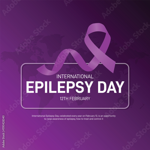 international epilepsy day. international epilepsy day creative banner, poster, social media post, postcard, background, backdrop, template, greetings card, cover, web banner design etc.