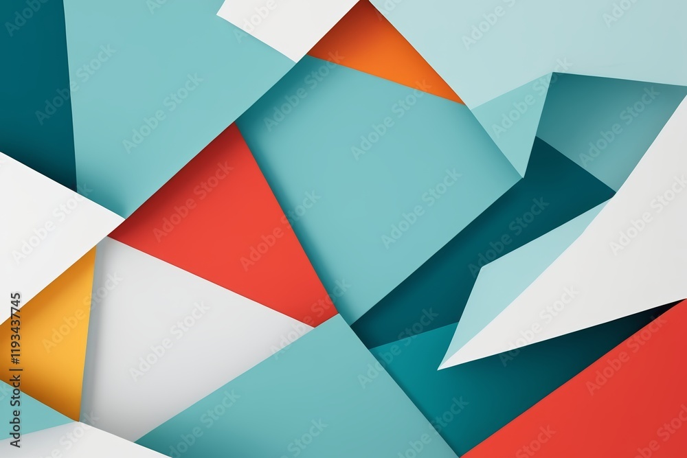abstract geometric background with colorful shapes abstract geometric background with colorful shapes