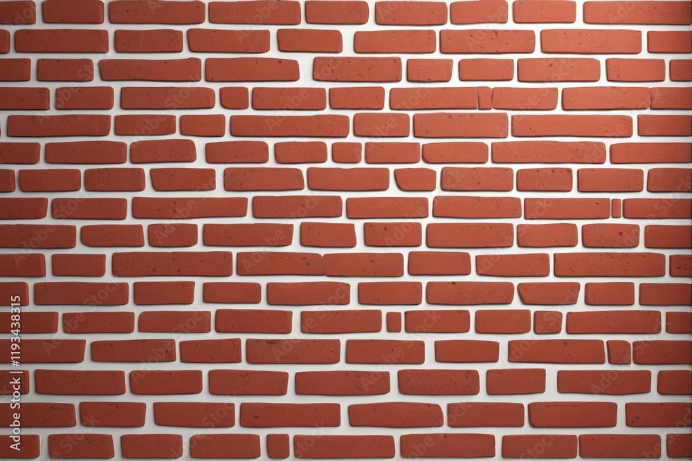 there is a red brick wall with a white border there is a red brick wall with a white border