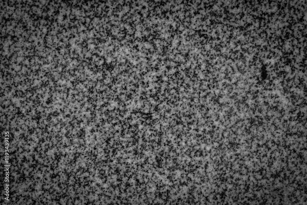 Fototapeta premium gray granite texture. Middle size black grain.