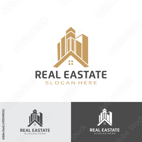 building Real estate, architecture, construction logo concept. 