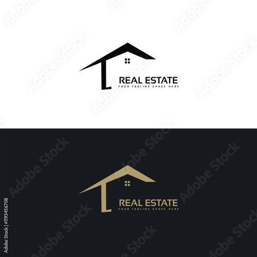 Creative Minimal property House logo  