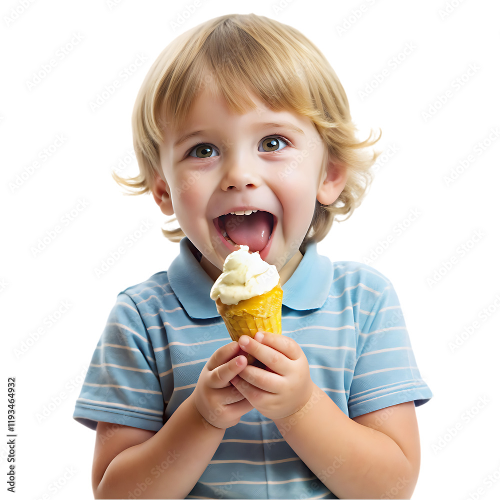 Happy Toddler Boy Enjoying Delicious Ice Cream Cone fun kid food cute baby cute child Happy Toddler Boy Enjoying Delicious Ice Cream Cone fun kid food cute baby cute child
