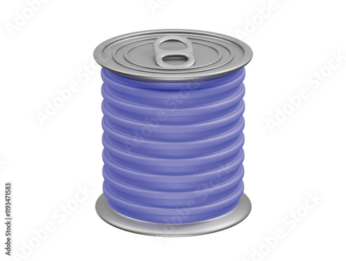 Canned food icon 3d render