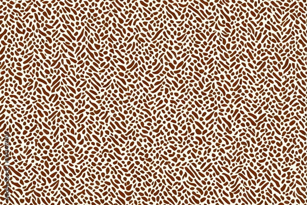 a close up of a brown and white animal print fabric a close up of a brown and white animal print fabric