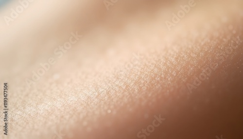 Close-up of human skin texture, showing fine details and subtle variations in tone.  A high-resolution image ideal for beauty or medical contexts.