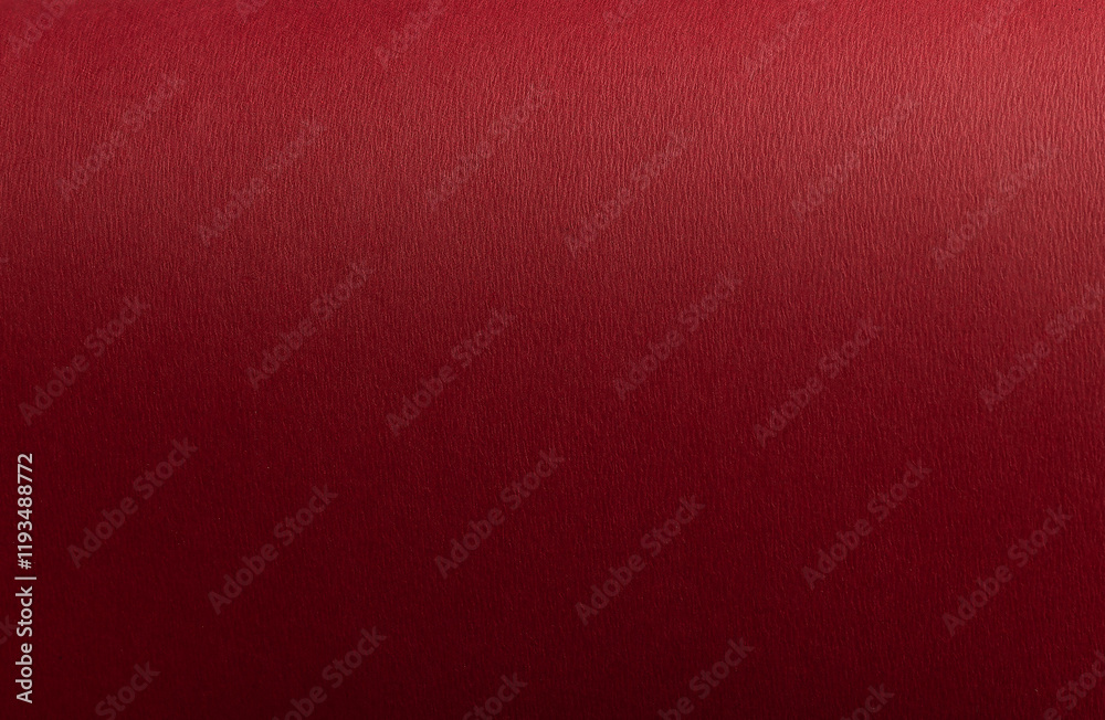 Fototapeta premium Crimson red paper background with a smooth gradient and grainy texture. Deep red tones and a matte finish create a bold, luxurious, and sophisticated design with a seamless and refined composition.