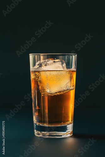 Wallpaper Mural Whiskey with ice on a table Torontodigital.ca