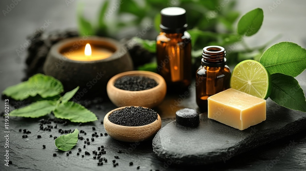 Natural Ingredients for Relaxation and Wellness with Essential Oils