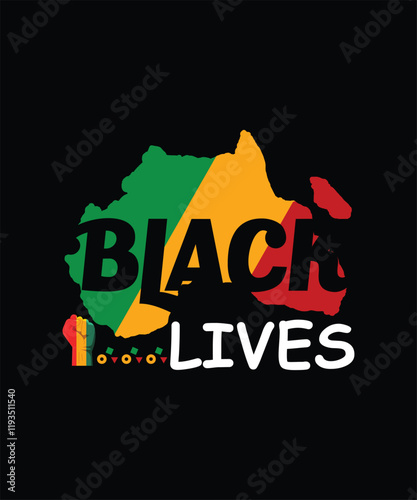 Black Lives Black History Month African American Shirt