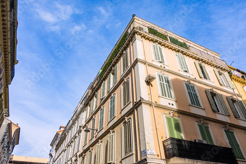 Dans les rues de Cannes , ville du Festival , sur la Côte d'Azur en France