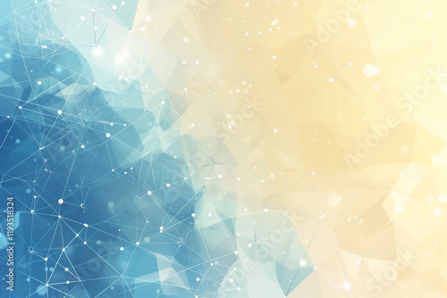 blue beige digital background polygonal and dots perfect