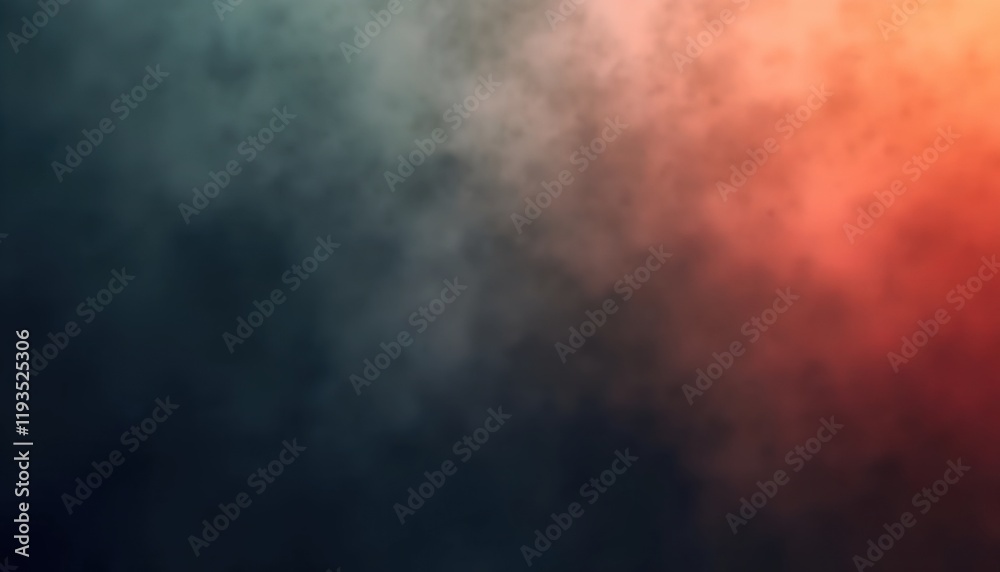 Fototapeta premium Abstract smoky background with dark and orange hues. Perfect for design projects needing a moody, atmospheric backdrop.