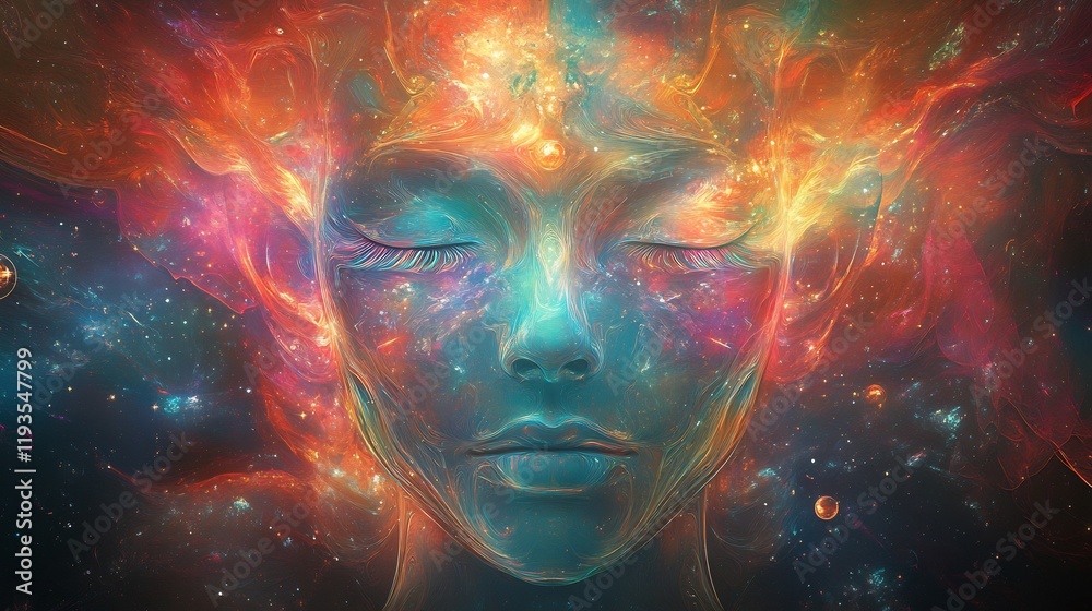Symbolic representation of aesthetics vivid abstract art exploring beauty and the universe Symbolic representation of aesthetics vivid abstract art exploring beauty and the universe