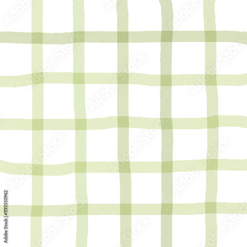 Wallpaper Mural Sage Green Plaid Gingham Hand Drawn Background Pattern Overlay Torontodigital.ca