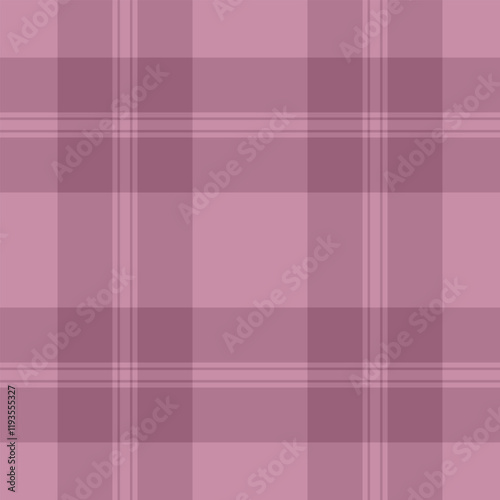 Paint fabric textile vector, relax plaid check tartan. Old background pattern texture seamless in pink and pastel colors.