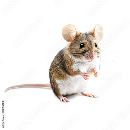 mouse isolated on transparent background