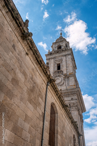 The Cathedral of Santa María de Lugo is a Catholic temple, episcopal seat of the diocese of Lugo, located in the city of the same name, in Galicia. photo