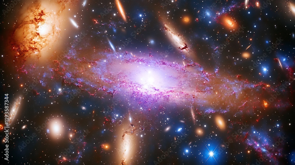 Stellar phenomena including galaxy clusters time dilation effects orbital patterns dynamically represented with astrophysical precision Stellar phenomena including galaxy clusters time dilation effects orbital patterns dynamically represented with astrophysical precision