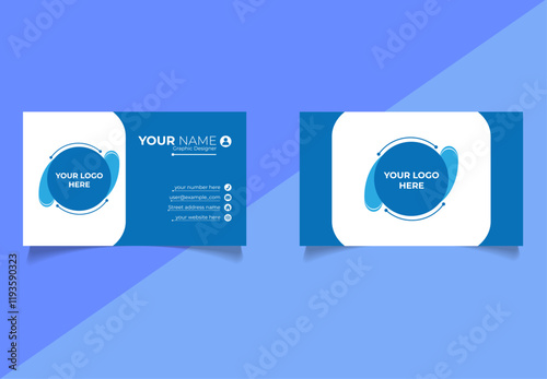 Modern Business card design template