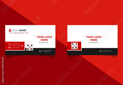 Modern Business card design template