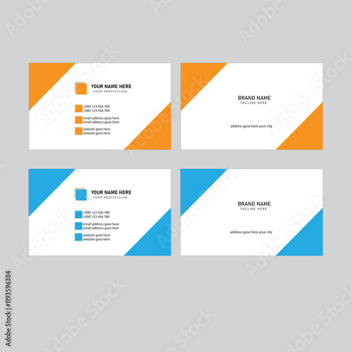 Own business card design