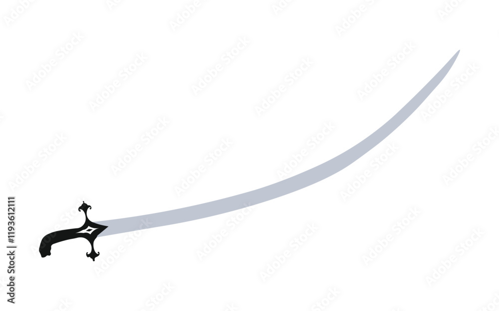 master sword silhouette with white background master sword silhouette with white background