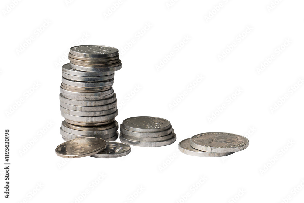 abstract stack of money for financial isolated element abstract stack of money for financial isolated element