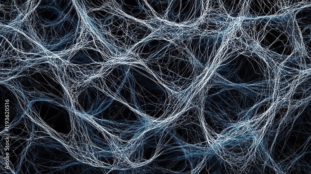 Obraz premium A minimalist texture of overlapping fishing nets