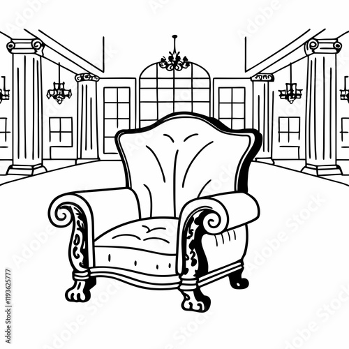 sofa and armchair