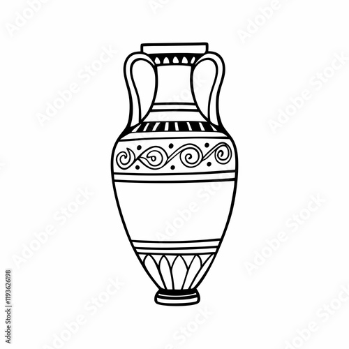 antique greek vase