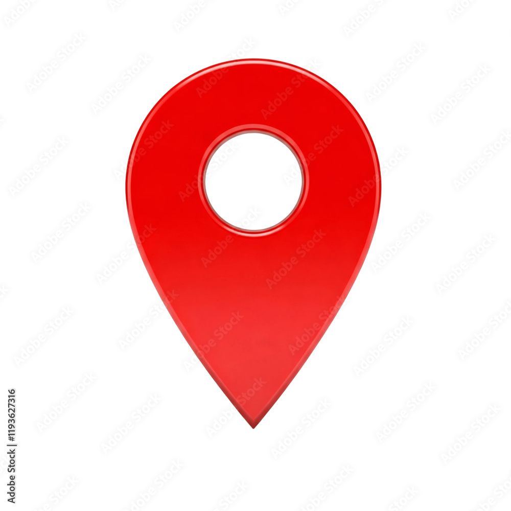 red map pointer, 3D Red Map Marker Transparent Background. red map pointer, 3D Red Map Marker Transparent Background.