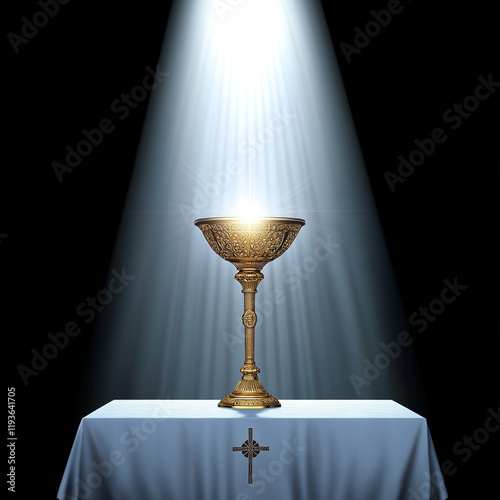 gold trophy cup
