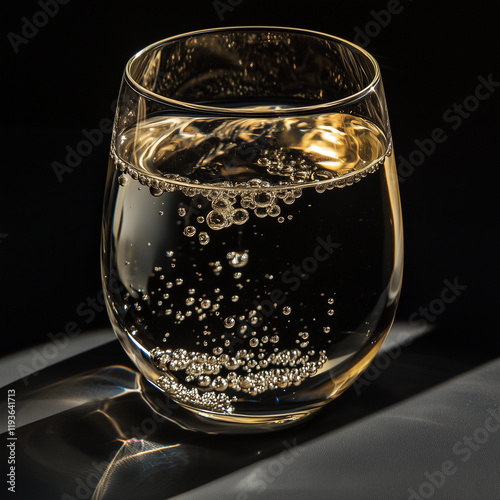 glass of champagne