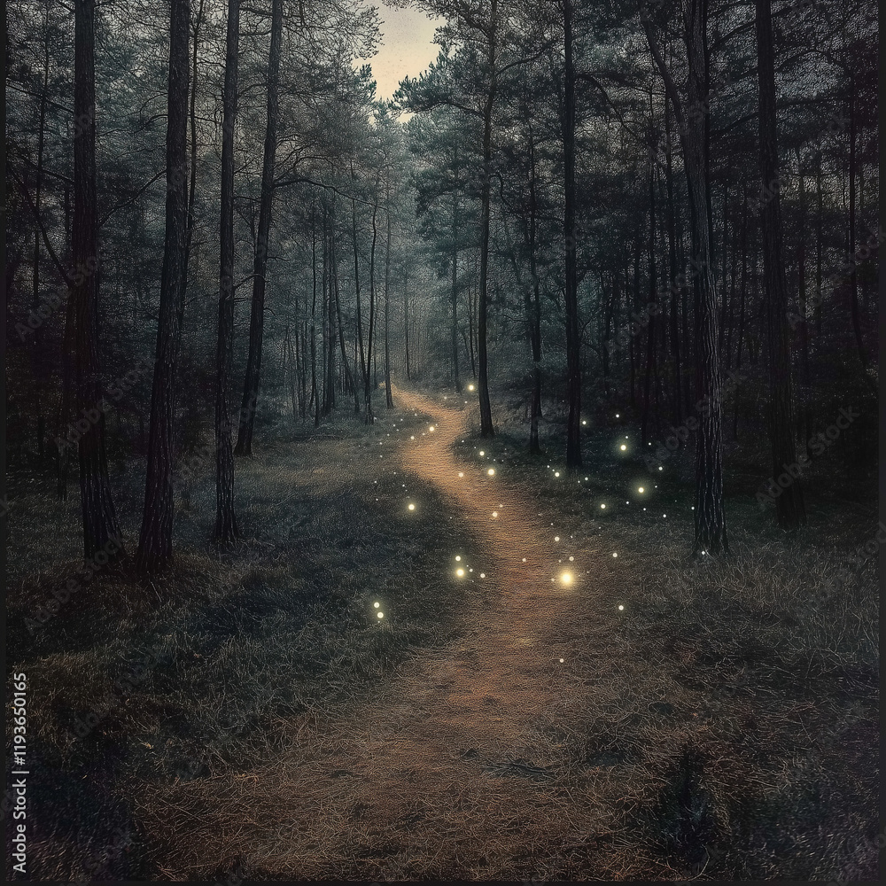 Obraz premium path in the woods