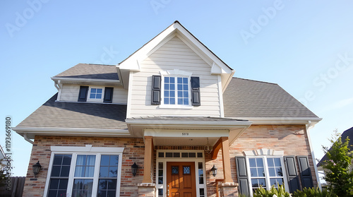 Stunning Brick House Exterior: Dream Home Architecture and Curb Appeal photo