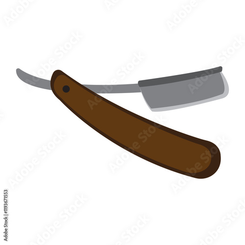 razor icon illustration design template