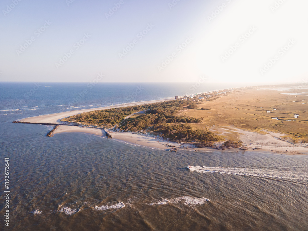 Naklejka premium Charleston, South Carolina