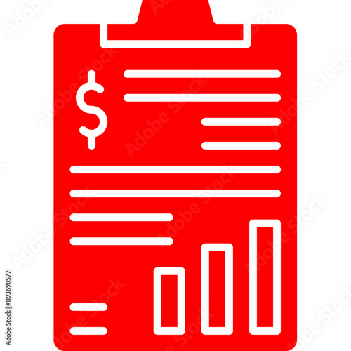 Marketing Budget icon single vector illustration