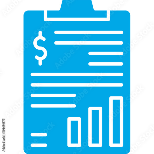 Marketing Budget icon single vector illustration