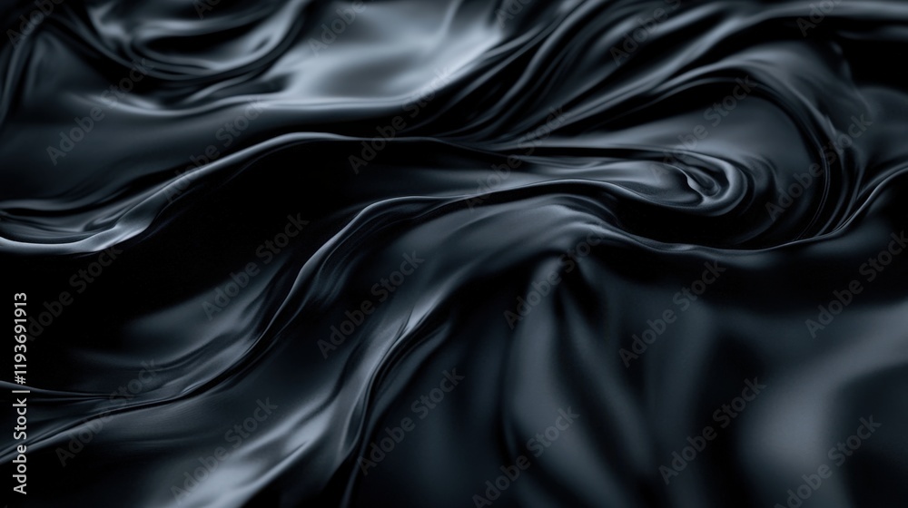Obraz premium Abstract Background Depicting Total Darkness