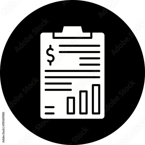 Marketing Budget icon single vector illustration