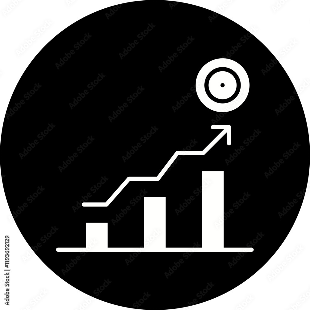 Successful Investment icon single vector illustration Successful Investment icon single vector illustration