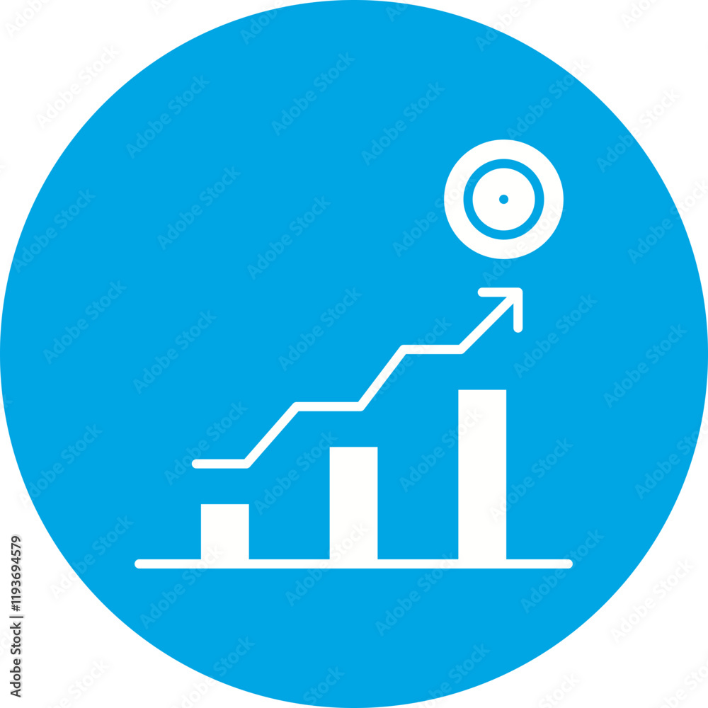 Successful Investment icon single vector illustration Successful Investment icon single vector illustration