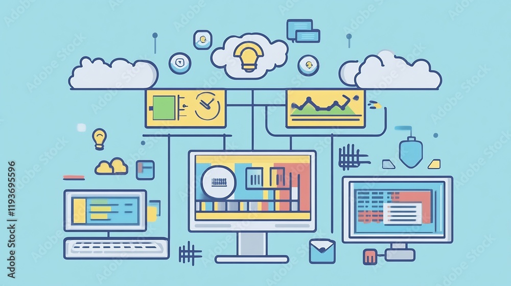 Depiction of continuous deployment strategies leveraging load balancing and scalable systems Depiction of continuous deployment strategies leveraging load balancing and scalable systems